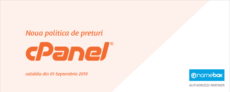 Noua politica de preturi pentru licentele cPanel