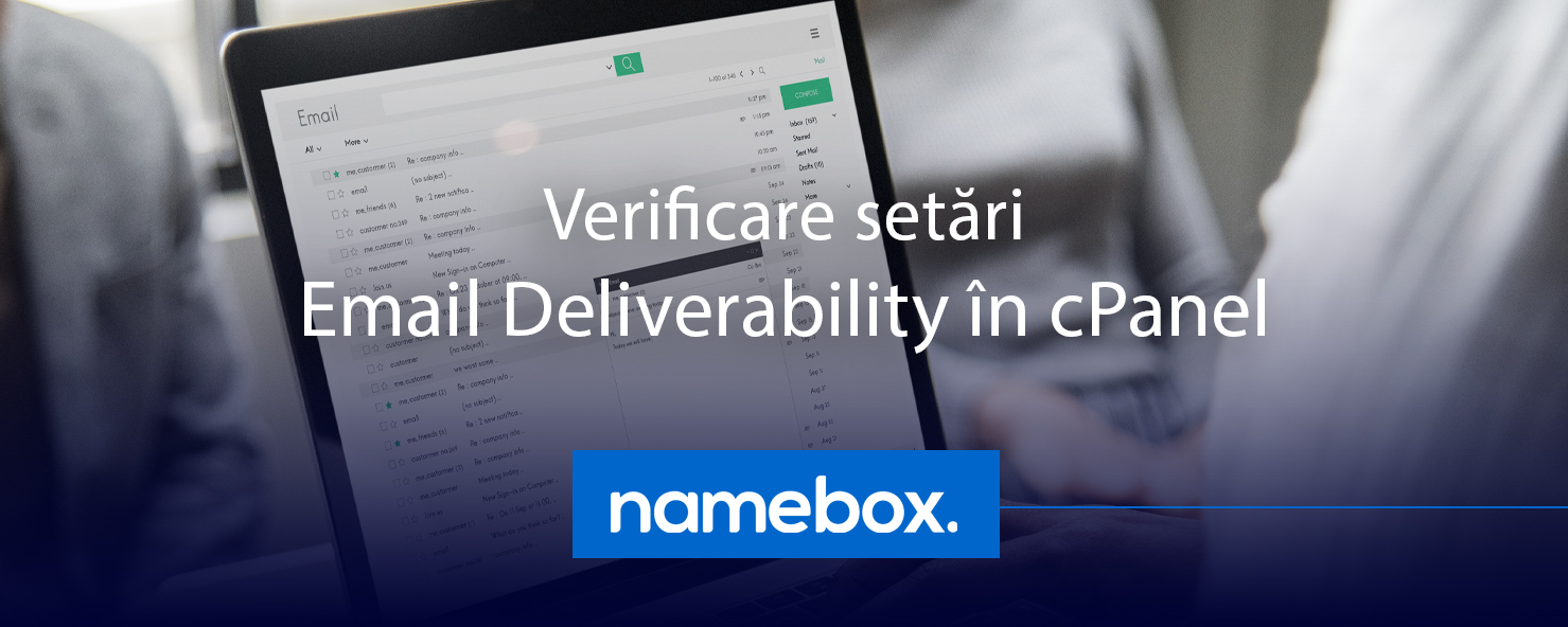 Verificare setări Email Deliverability în cPanel