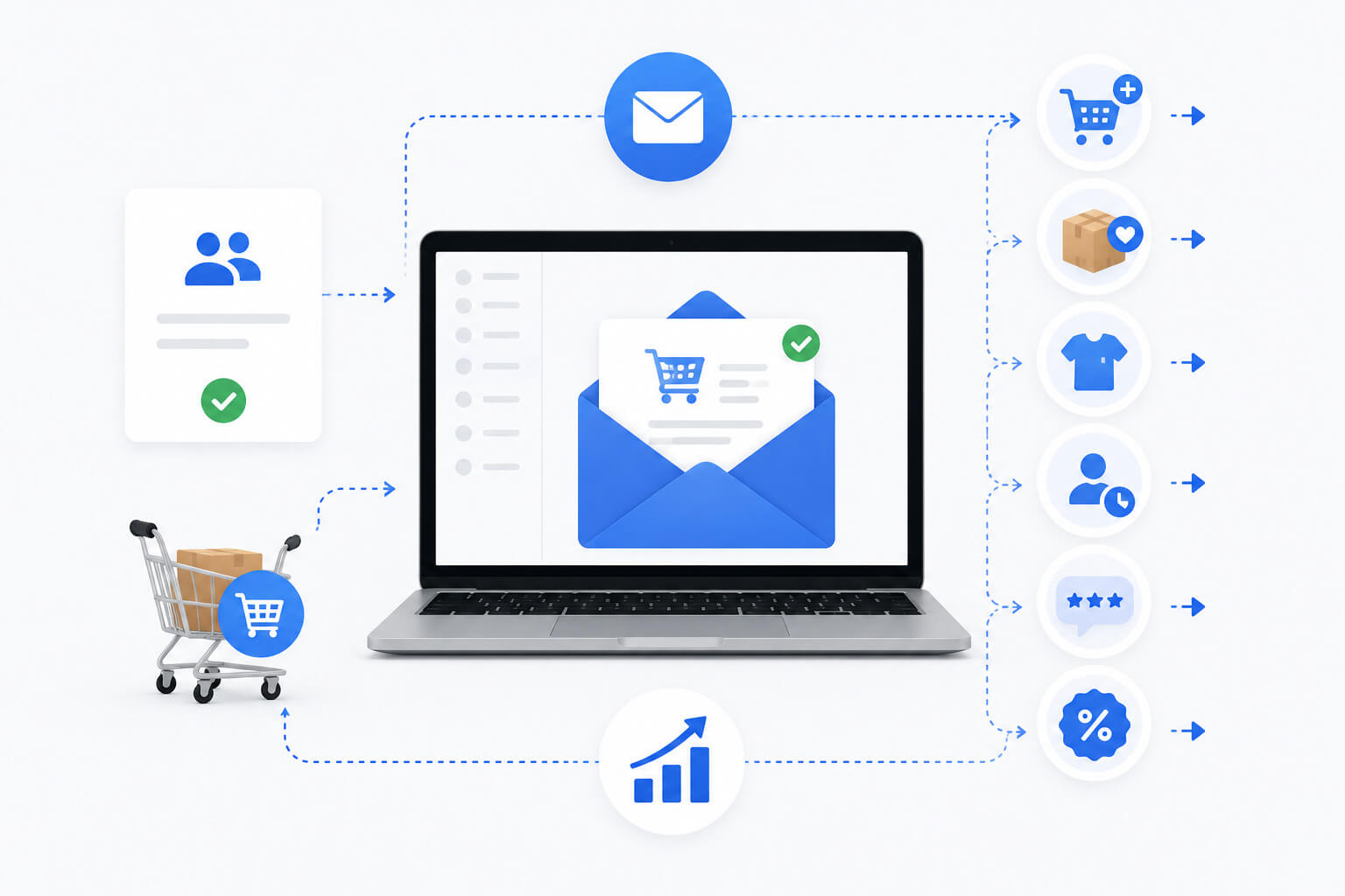 Automatizari de email marketing pentru cresterea vanzarilor unui magazin online