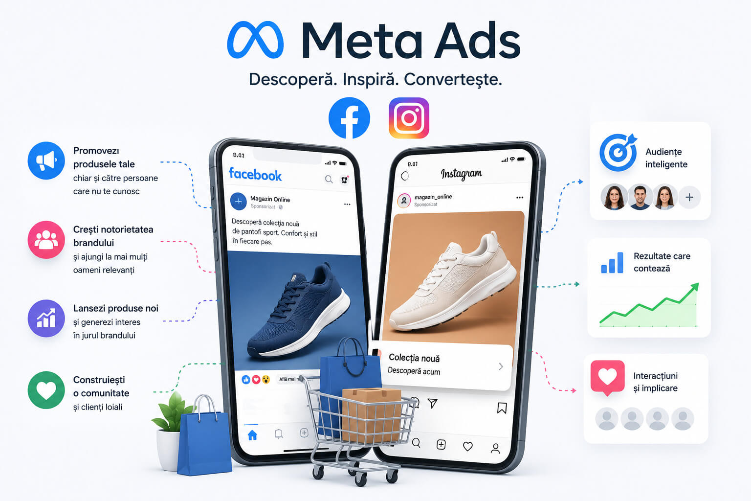 Promovarea prin Meta Ads (Facebook si Instagram)