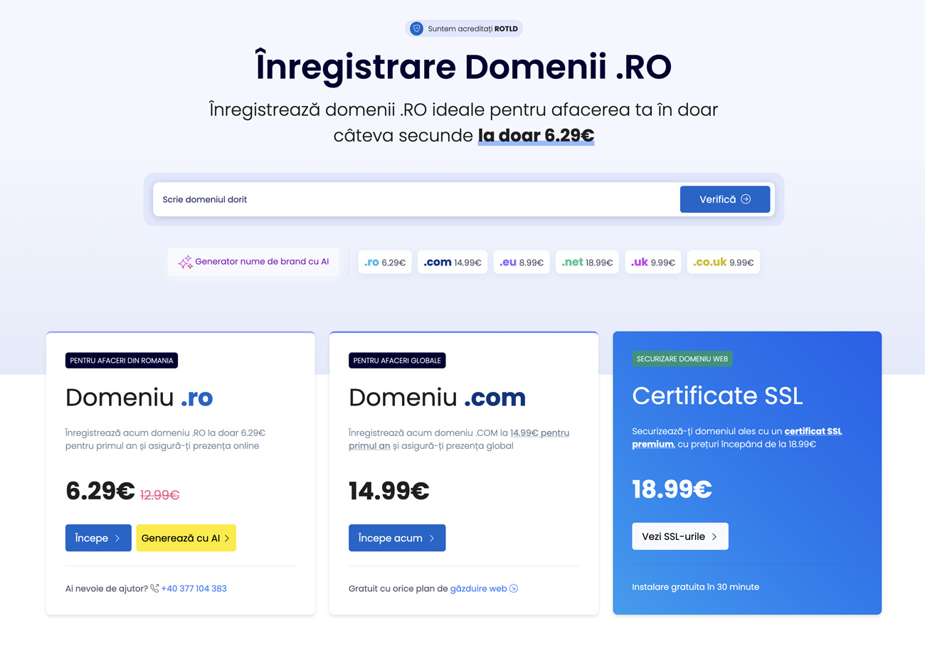 domenii .RO