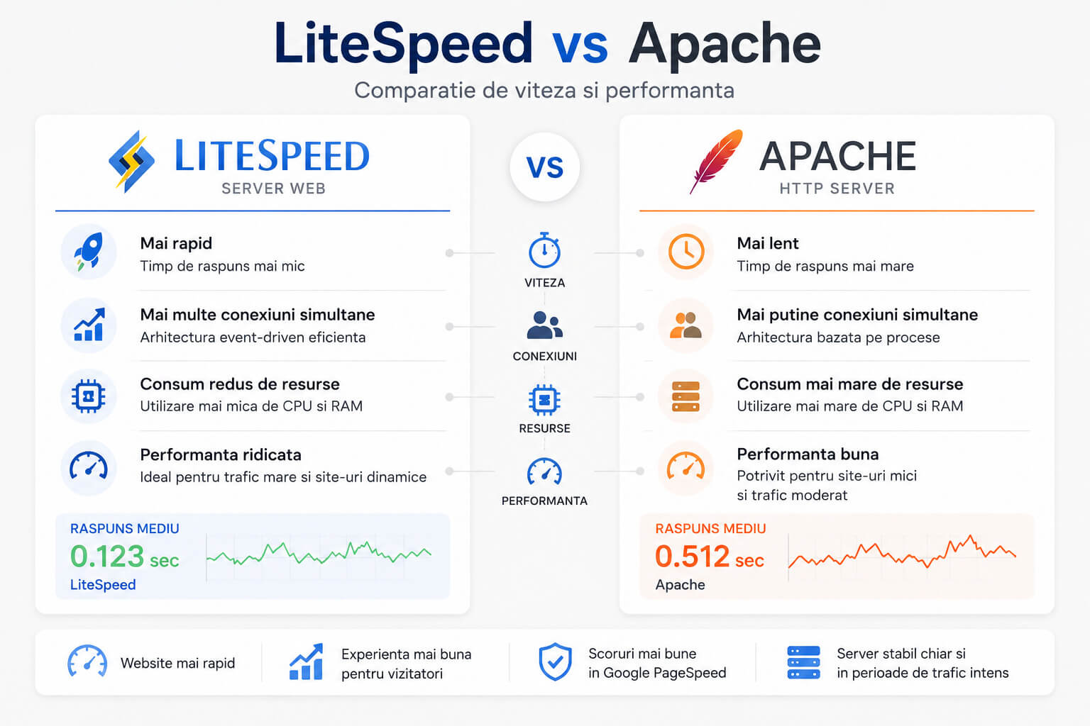 LiteSpeed vs Apache