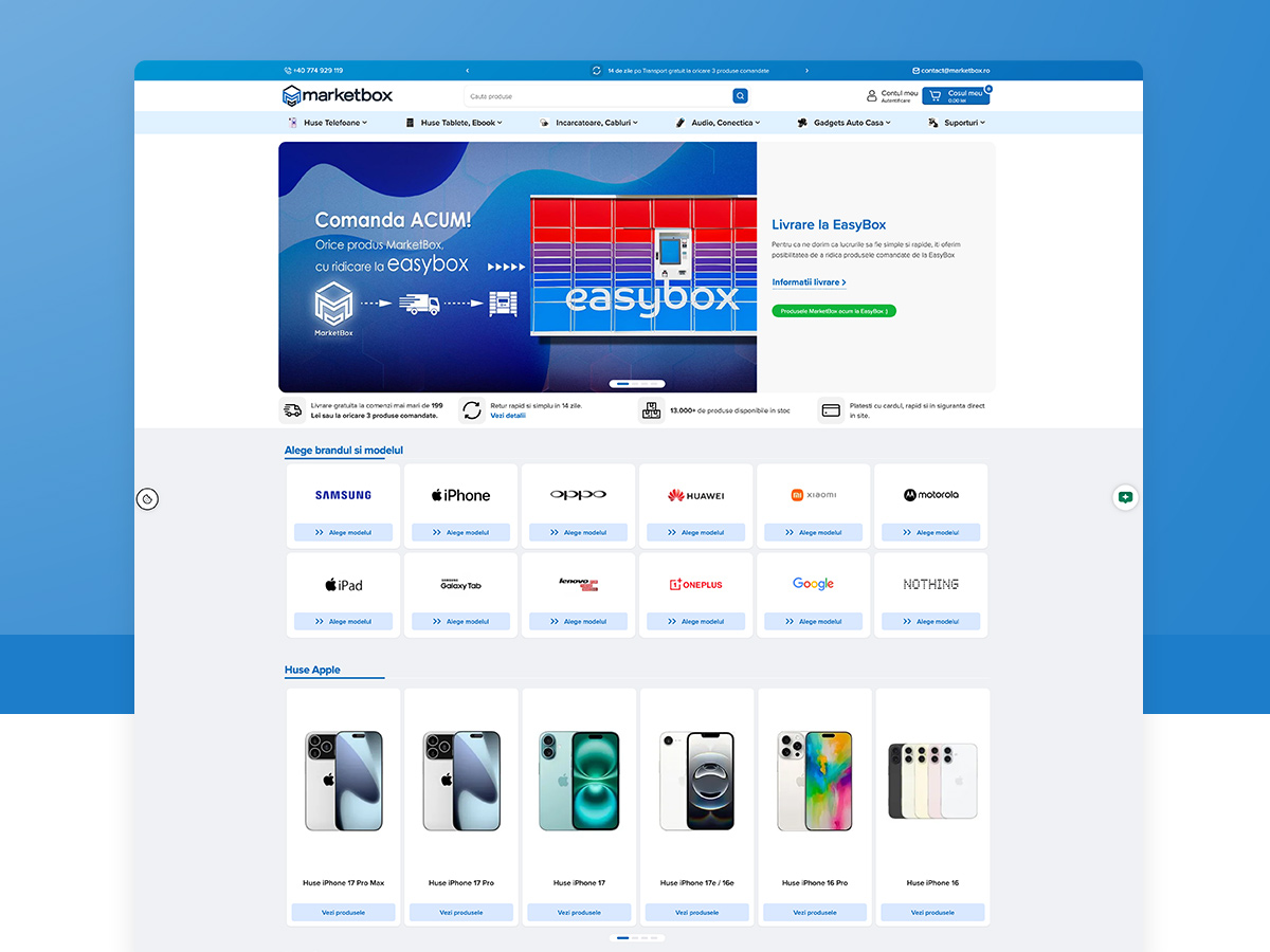 marketbox.ro web design