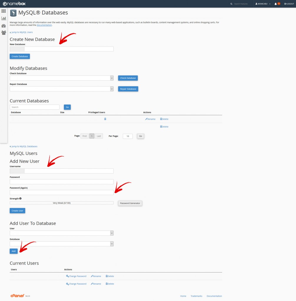 cPanel---MySQL®-Databases