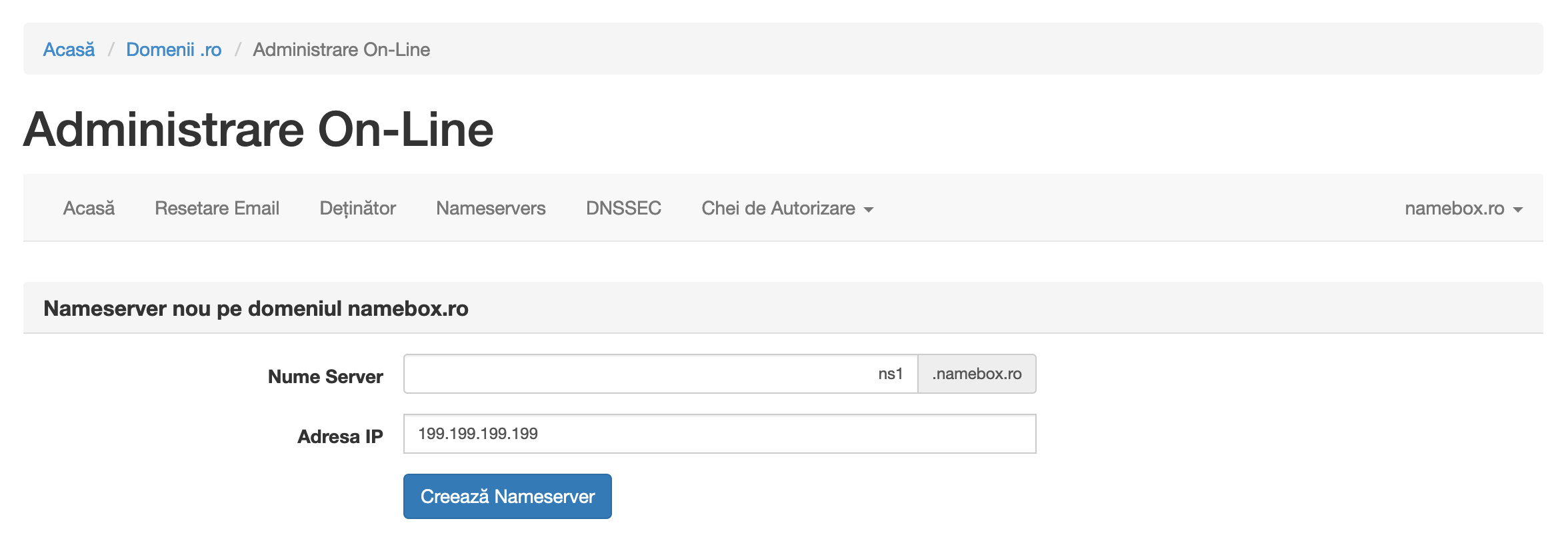 Creare si alocare nameservere la ROTLD 3 Screenshot 2020 06 03 at 10.05.38