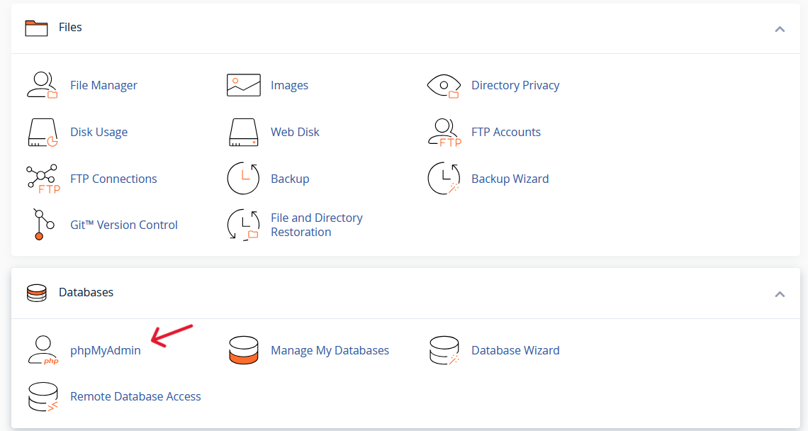 phpmyadmin