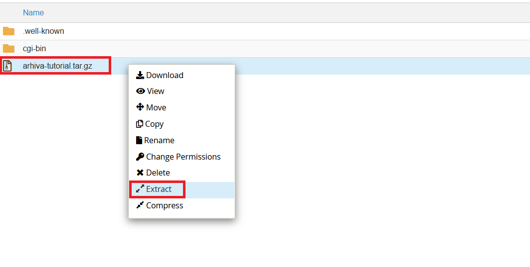 clonă WordPress din cPanel