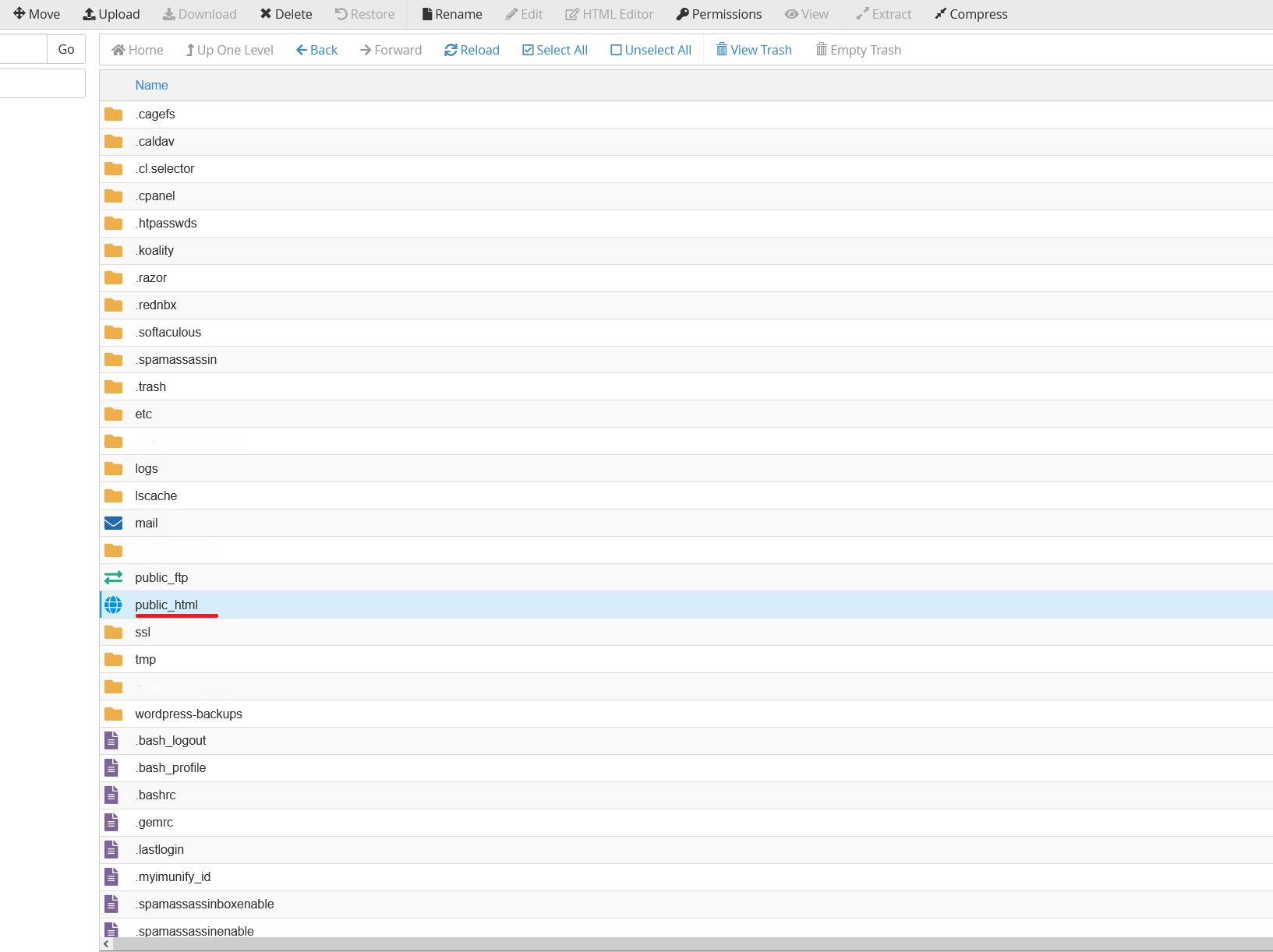 clonă WordPress din cPanel